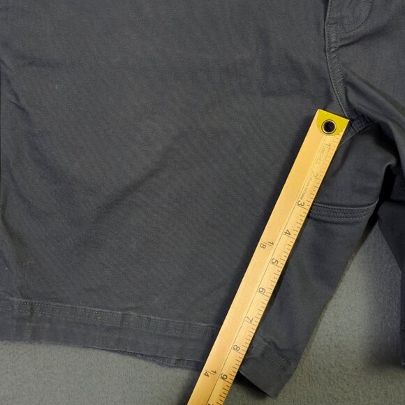 Duluth Shorts Men's 36 Steel Blue Flex Fire Hose Carpenter 9" Shorts - Picture 4 of 9